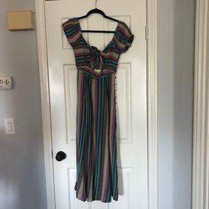 Free People Multicolor Striped Dress